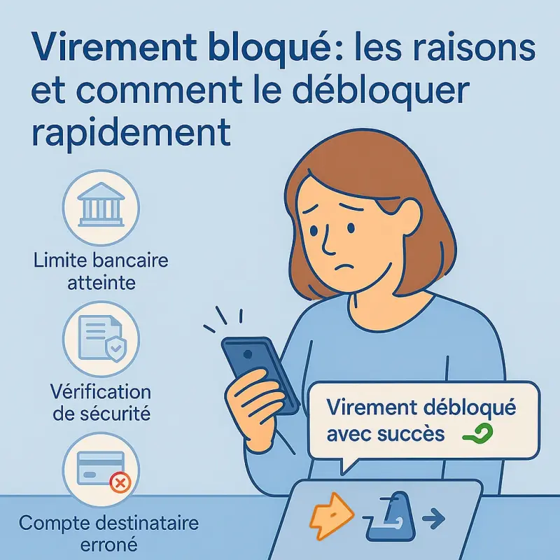 virement bloqué